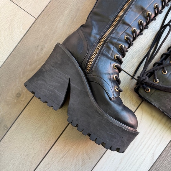 Delia’s By Dolls Kill Animal Behavior Knee High Boots - Picture 9 of 16